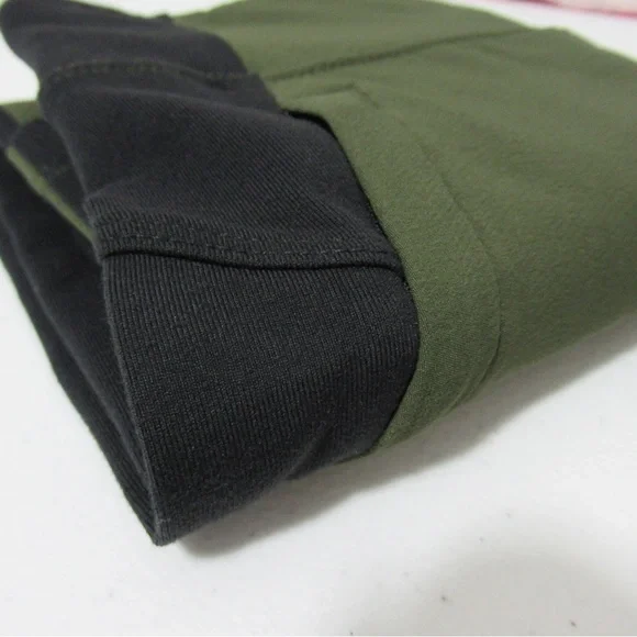 ATHLETA Highline Hybrid Ankle Tight Leggings Green and Black Size 2 - Picture 16 of 16